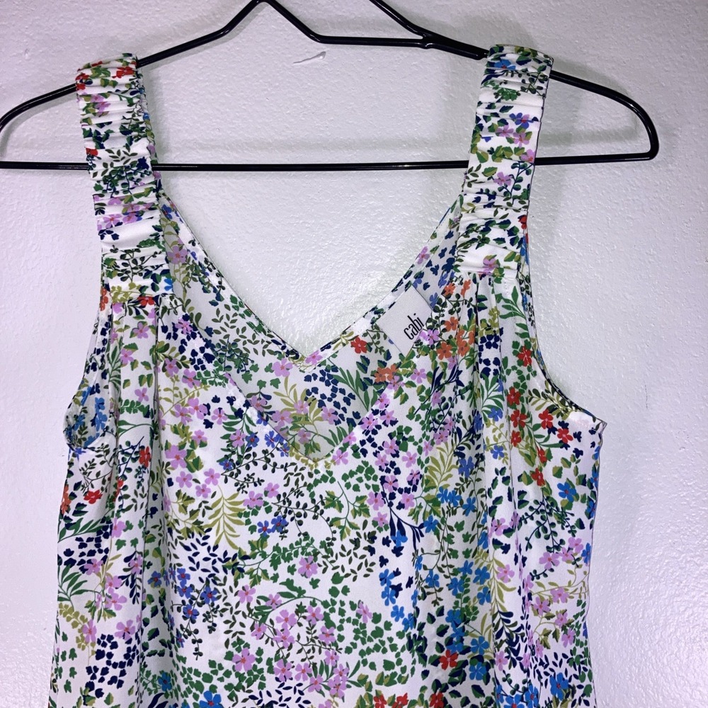 Cabi Women's S Floral Summer Tank